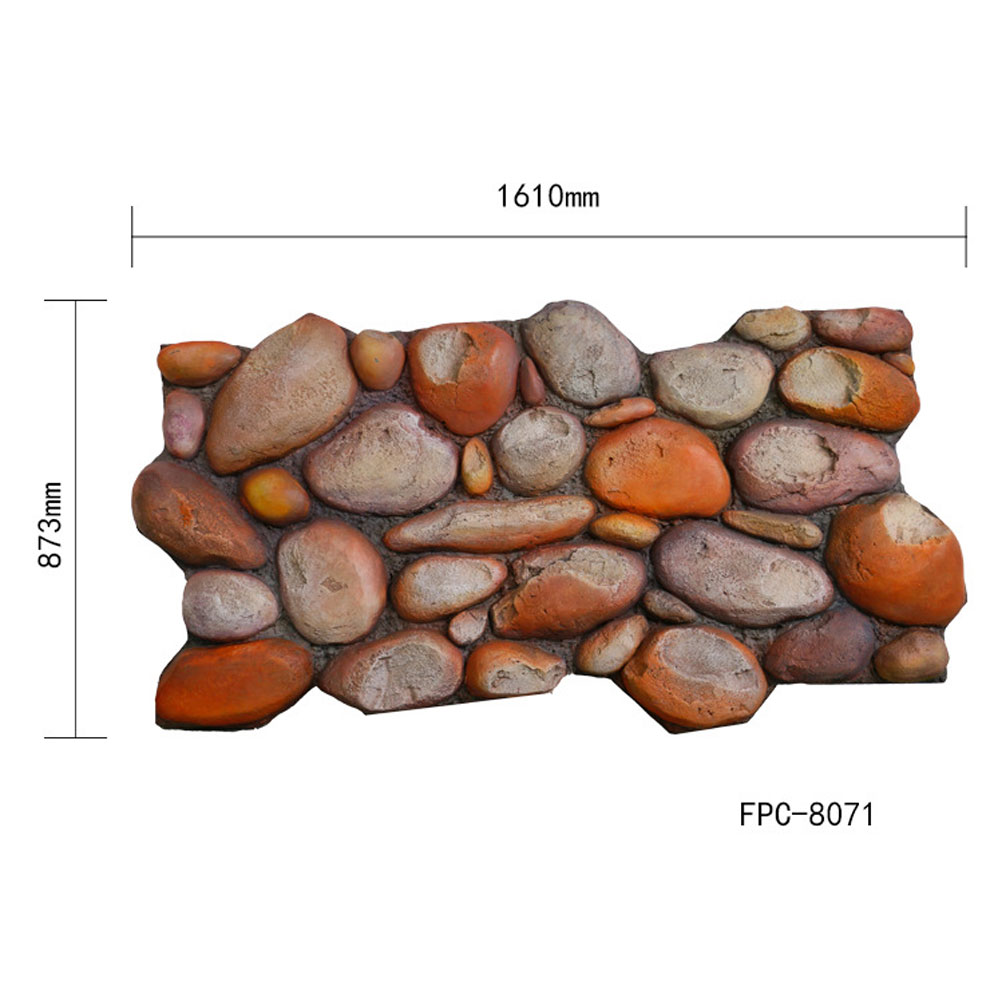 kamenný nástěnný panel pu