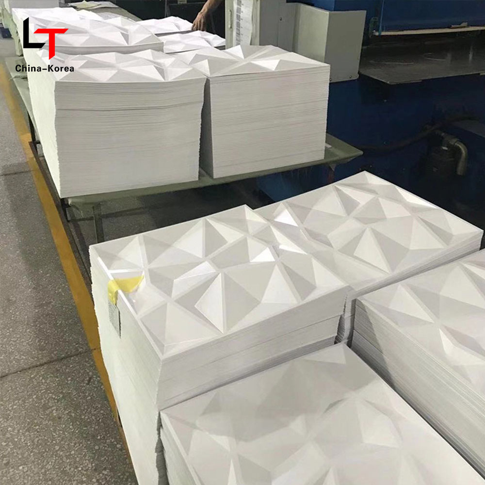 Moderní 3D PVC nástěnný panel/nálepka interiér vodotěsný matný černý diamantový tvar pro obývací pokoj nástěnná dekorace ložnice vodotěsná