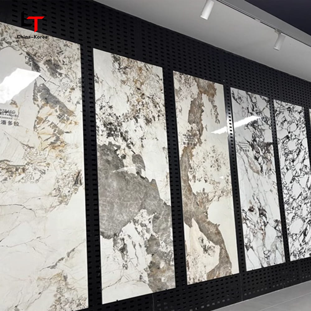 1220 × 2440 mm PVC uhlíkový krystalový panel Vodotěsný ohnivzdorný dekorativní obklad stěn pro vnitřní venkovní venkovní s UV povlakem