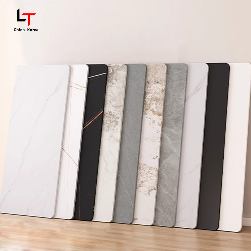 1220 × 2440 mm PVC uhlíkový krystalový panel Vodotěsný ohnivzdorný dekorativní obklad stěn pro vnitřní venkovní venkovní s UV povlakem