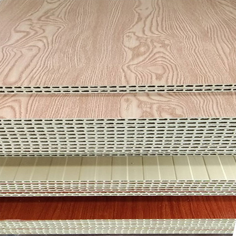 Moderní integrovaný nástěnný panel z bambusových dřevěných vláken PVC pro TV pozadí Pevný balíček nástěnný panel pro interiérový strop pro použití v hotelu