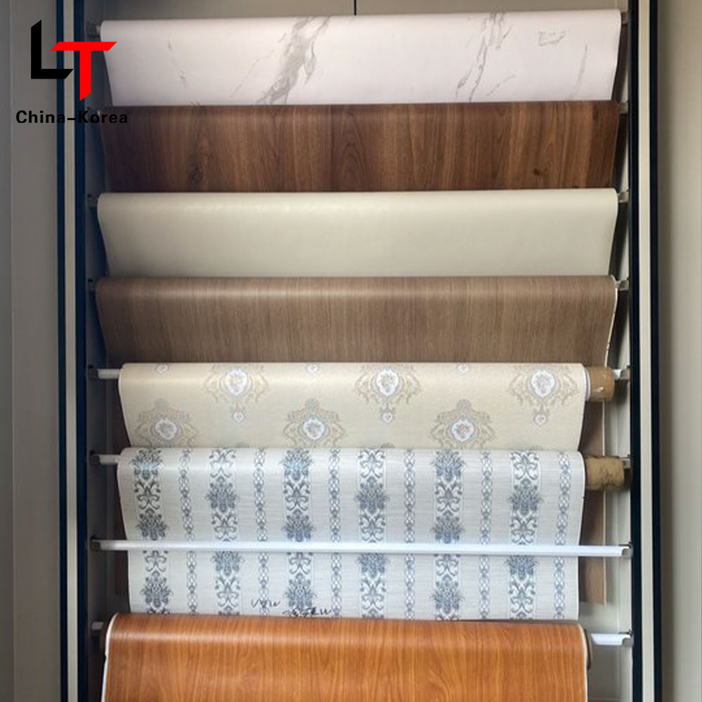 3D 5D tisk Laminace Fólie pro přenos tepla PVC Dekorační fólie na nábytek Fólie pro vakuové lisování pro dveřní stěnový panel WPC UV deska