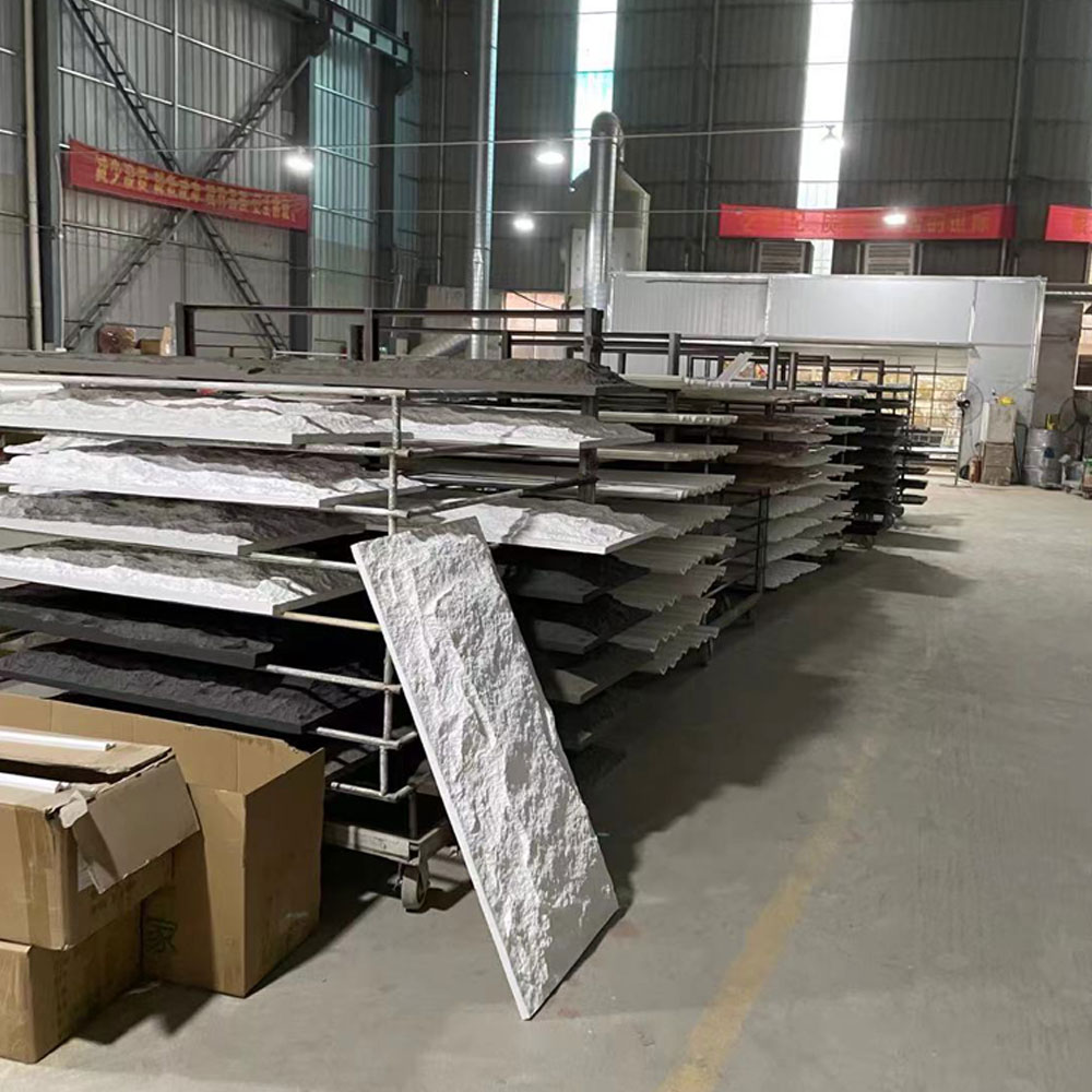 60*30cm Dekorativní dýha Dekor Umělý polyuretanový Pu Stone Nástěnný panel Umělý kámen pro domácnost