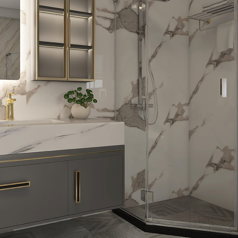 Samolepící samolepky na zeď Velkoobchod tapety, PVC samolepka na zeď pro jídelnu Ložnice Obývací pokoj Protikolizní tapety