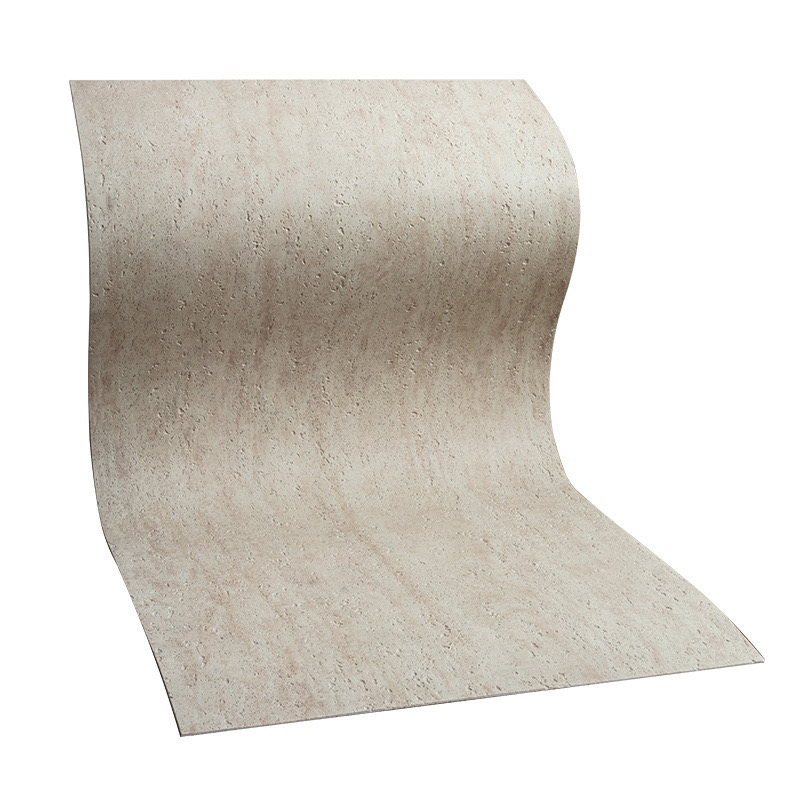 Ohnivzdorné dlaždice Dýha Umělý interiér Ohebný měkký obklad stěn Travertin Umělý flexibilní měkký kámen stěnové panely