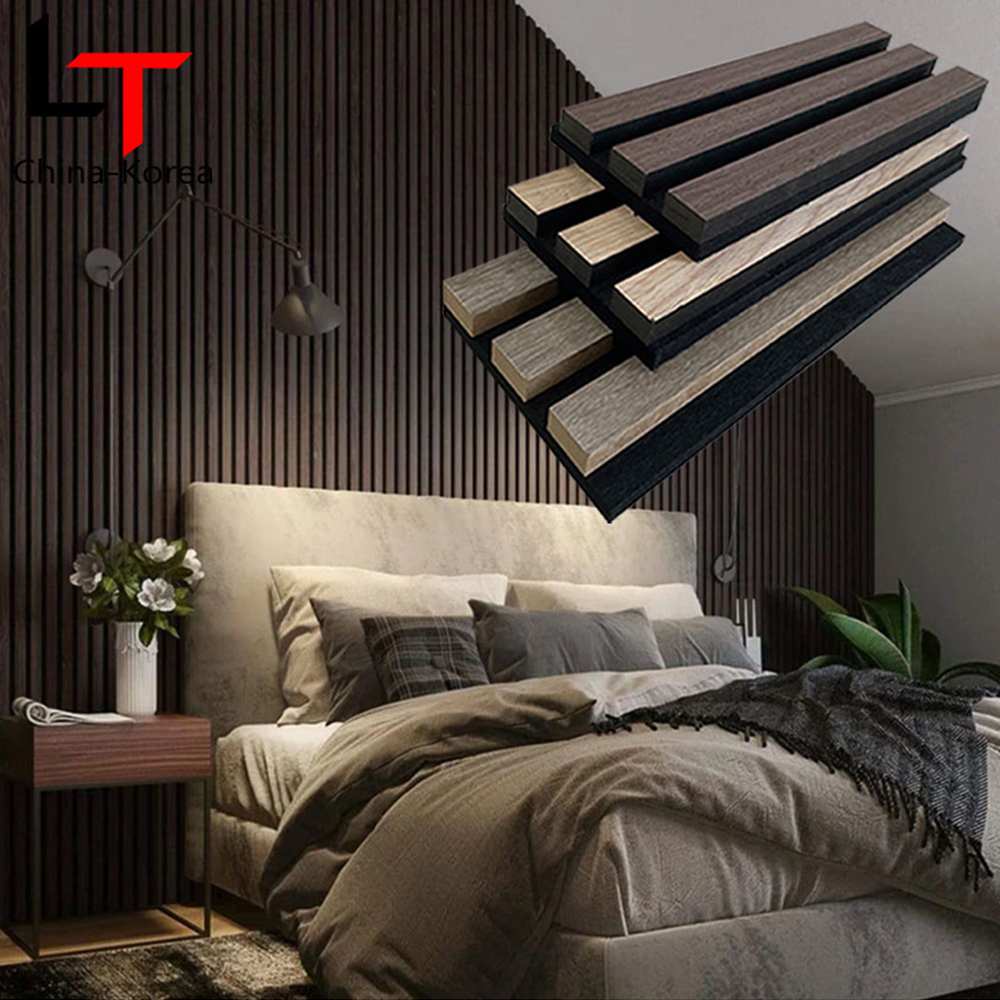 WPC akustické nástěnné panely