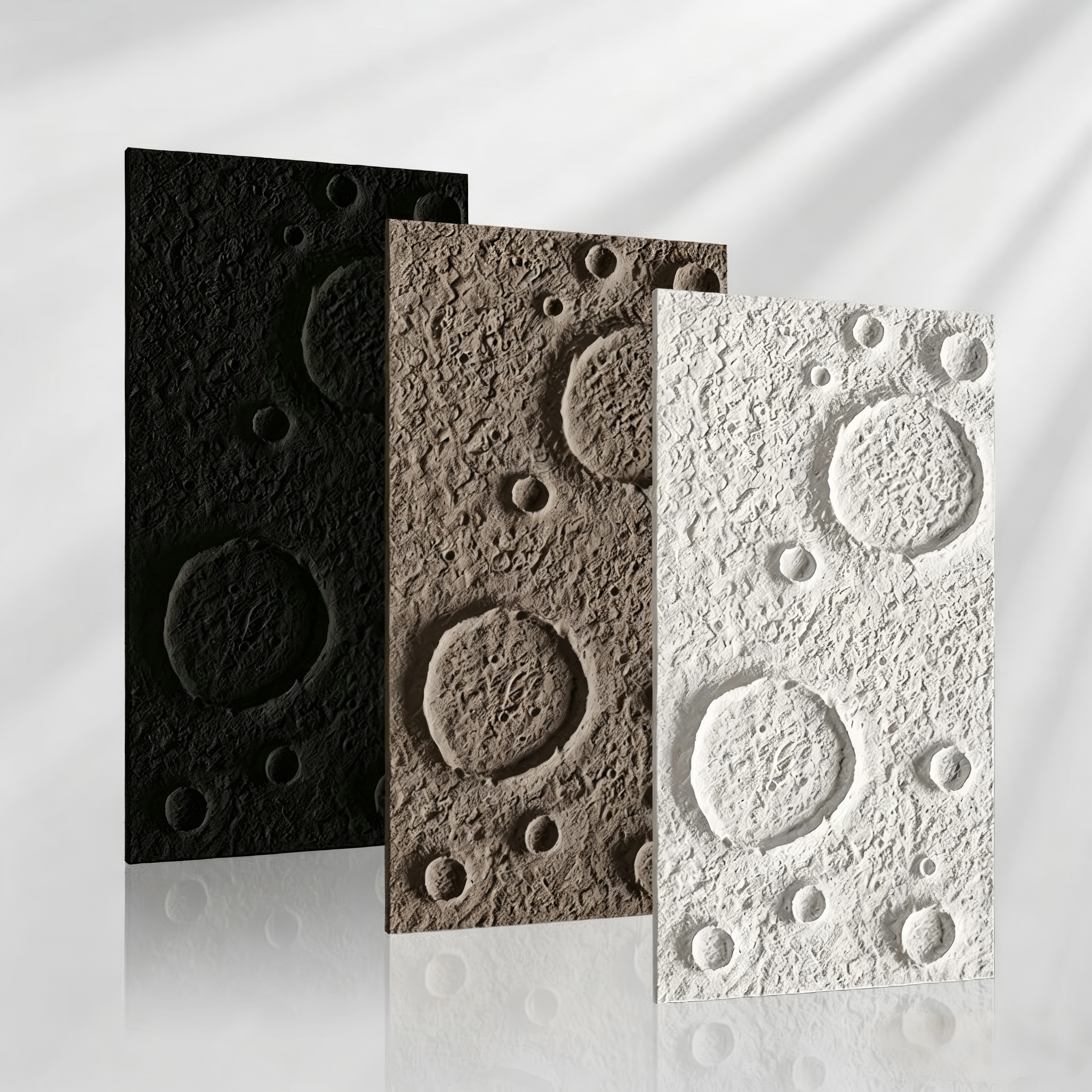PU Moon Stone Wall: Když kosmická estetika vstoupí do domácích prostor